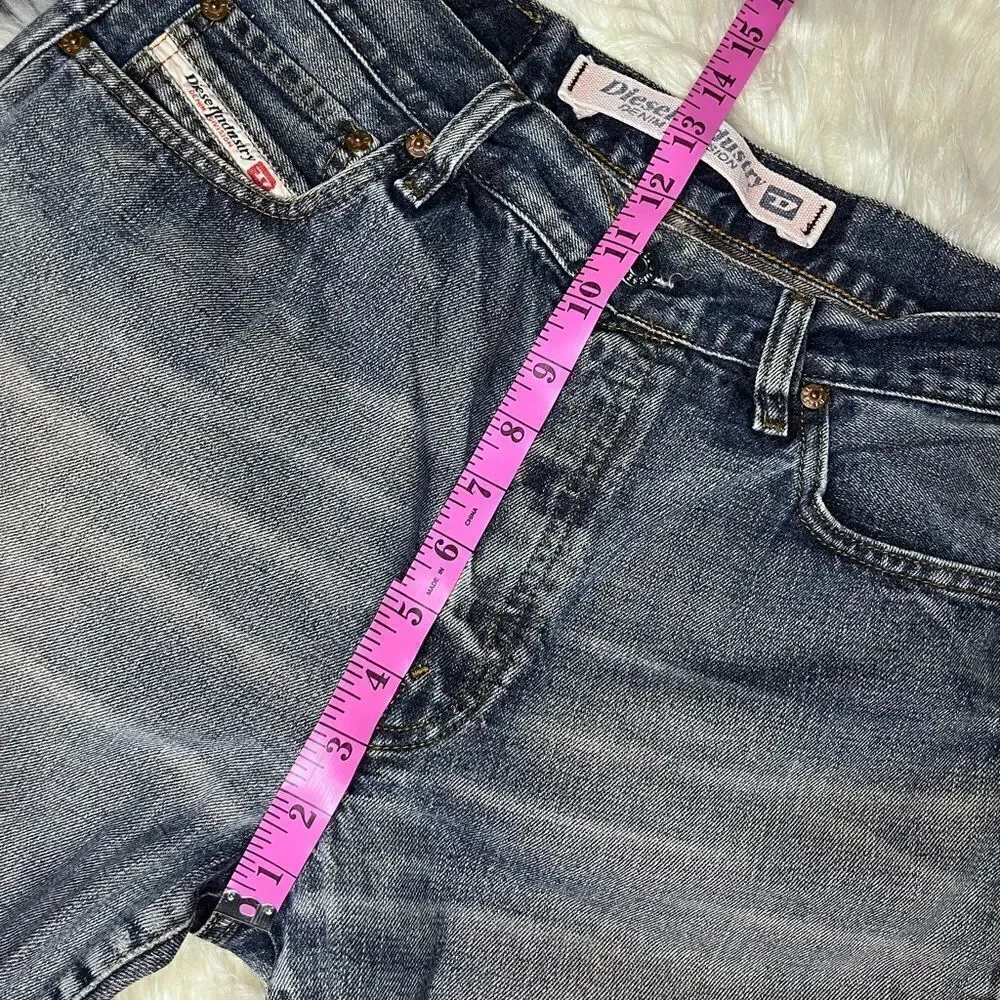 Diesel Industry vintage button fly relaxed denim jeans sz 33